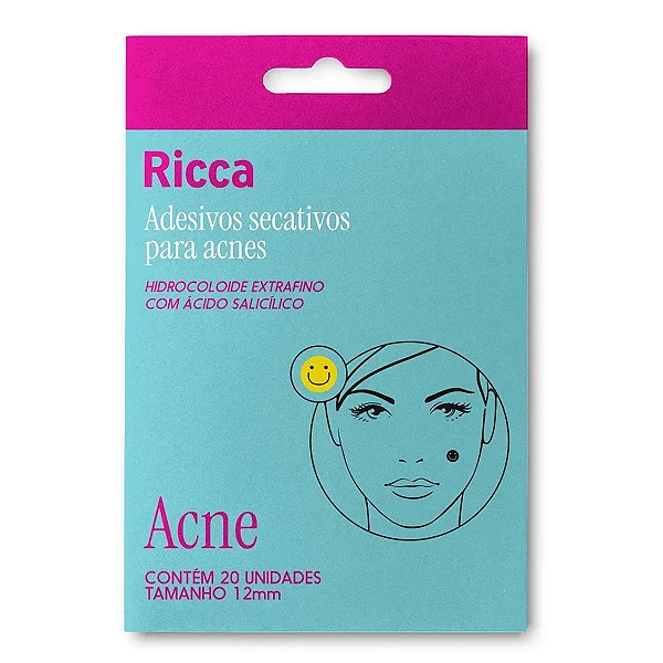 UNID. ADESIVOS SECATIVOS  PARA ACNE RICCA - 3868