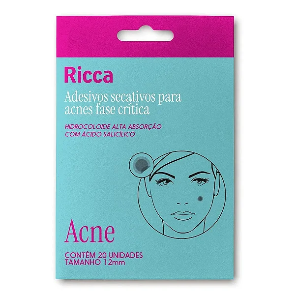 UNID. ADESIVOS SECATIVOS  PARA ACNE FASE CRITICA RICCA - 3867