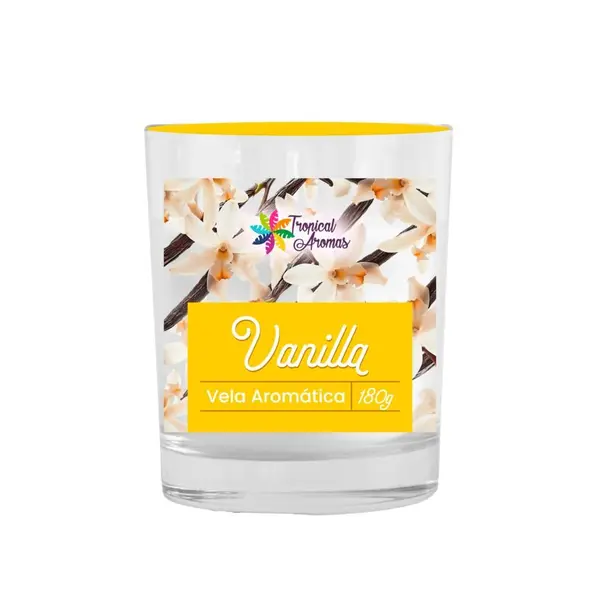 VELA AROMATICA 180GR VANILLA