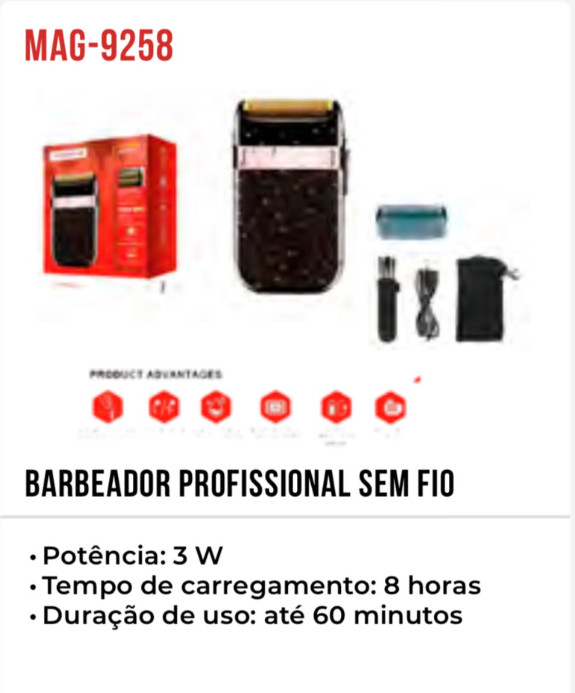 MAQUINA DE BARBEAR MAG-9258