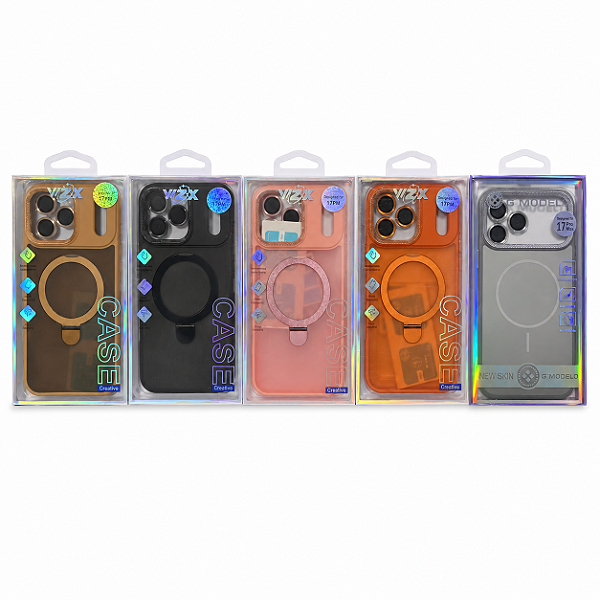 CASE C MAGSAFE DE SUPORTE VARIADAS