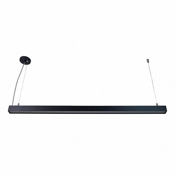 PENDENTE LED MIZAN ALUM. 30W BIVOLT PRETO 513041-01