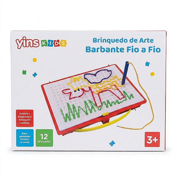 BARBANTE FIO A FIO  12 PEÇAS YK1374
