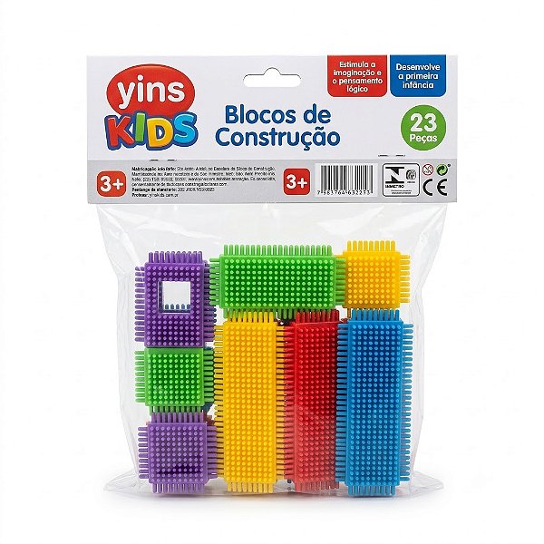 BLOCO DE CONSTRUÇÃO 23 PEÇAS  YK1216