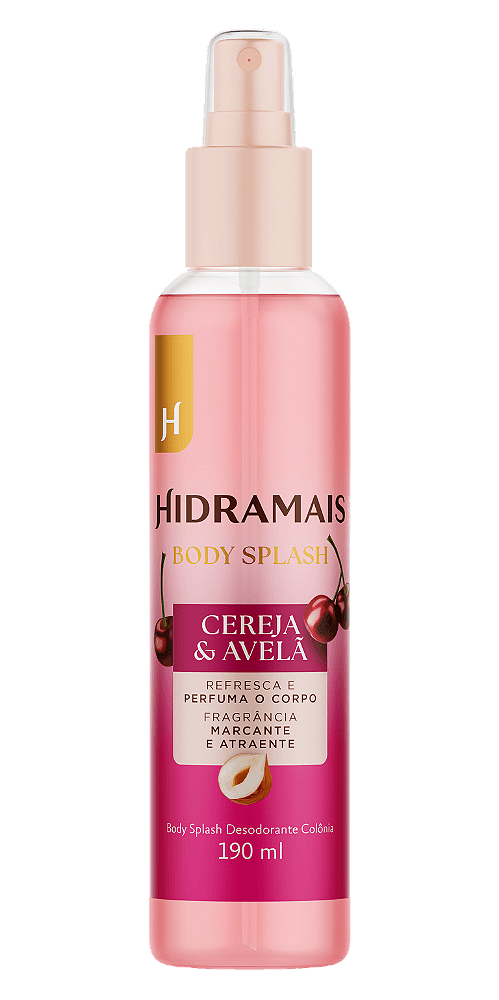 BODY SPLASH HIDRAMAIS CEREJA E AVELA 120ML