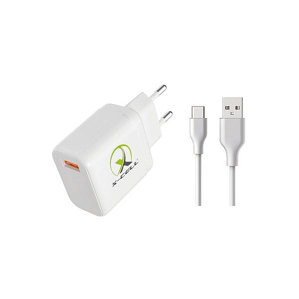 CARREGADOR TURBO FAST CHARGER 25W TIPO-C XC-UR84