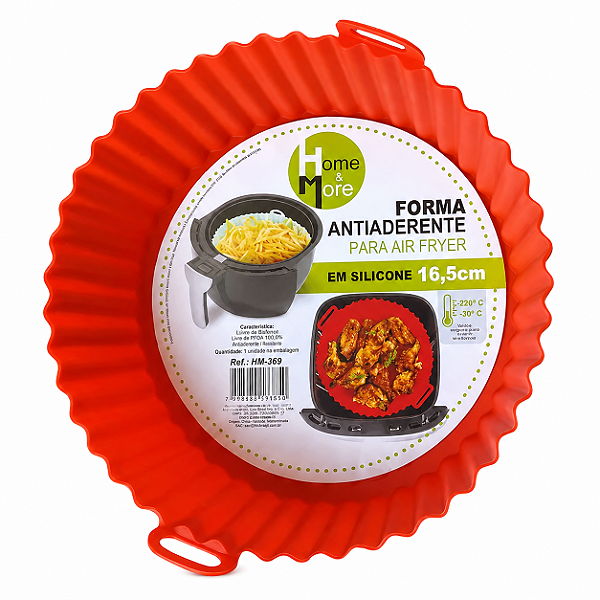 FORMA ANTIADERENTE PARA AIR FRYER HM-369