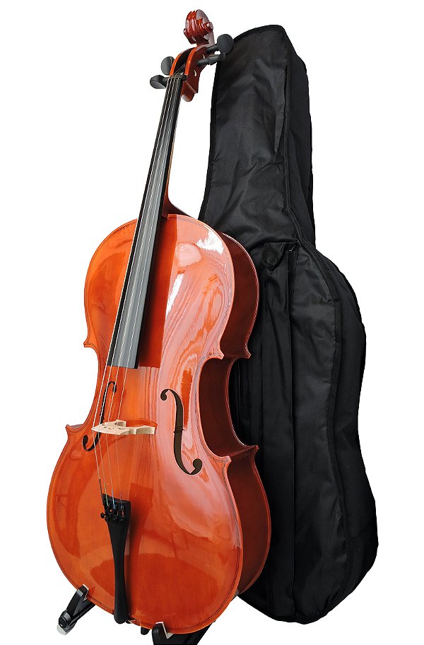 Violoncelo Barth 4/4 NT- Capa Bag + Breu + Arco - CB202