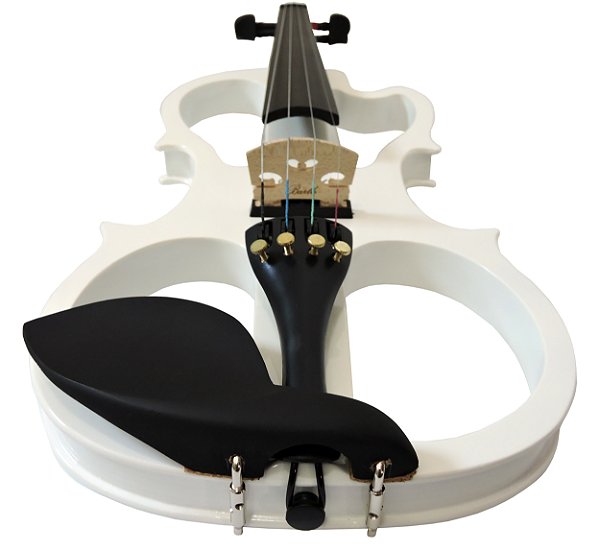 Violino Elétrico Barth 4/4 Wt+ Case Térmico + Arco+ Breu+ Fone de Ouvidos