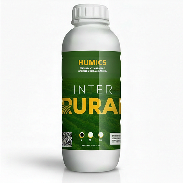 Humics Fertilizante Organomineral Ácidos Húmicos e Fúlvicos - Revitaliza o Solo