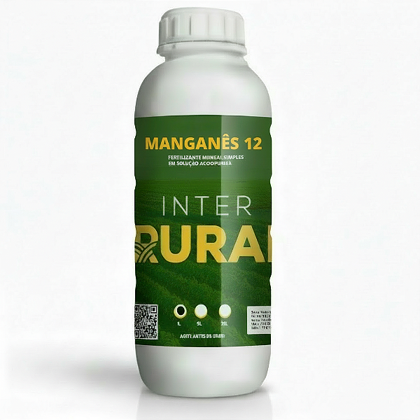 Manganês 12 Fertilizante Líquido - 12% Mn + Fotossíntese e Vigor