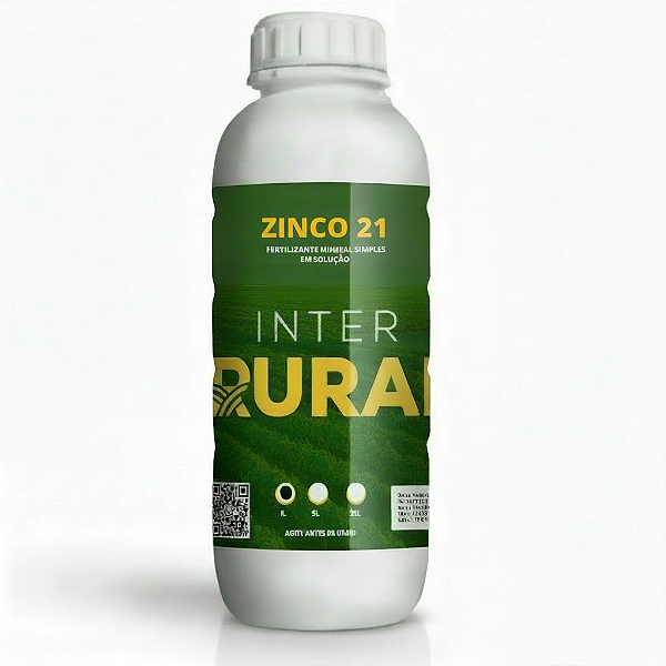 Zinco 21 Fertilizante Líquido - 21% Zn + Enraizamento e Frutificação