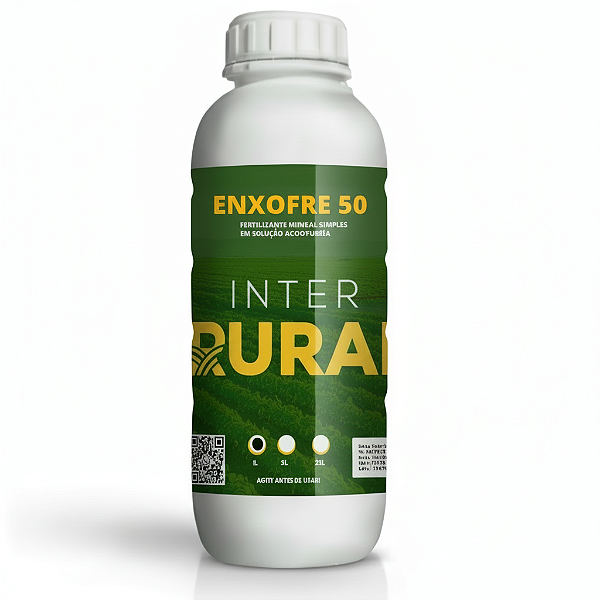 Enxofre 50 Fertilizante Líquido 50% S - Correção de Enxofre