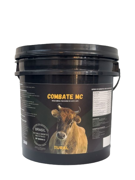 Combate MC Núcleo Mineral Bovinos - Controle de Moscas e Carrapatos