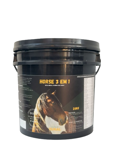 Horse 3 em 1 Núcleo Mineral - Performance, Saúde e Estética Equina