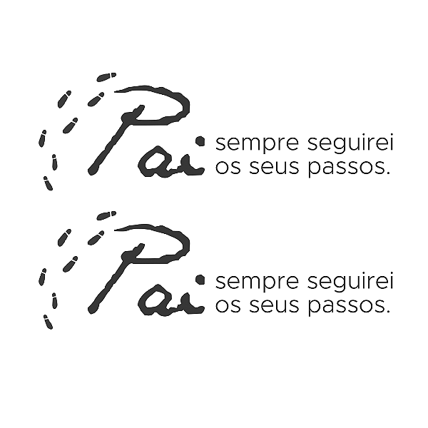 DTF Têxtil Folha A4 Entre Cedros c/ 2 desenhos