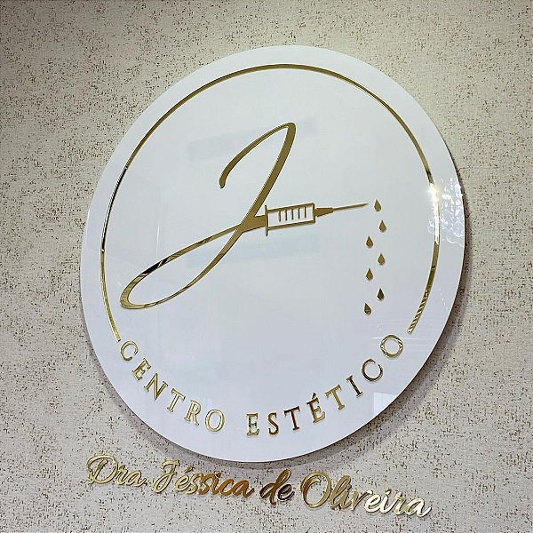 Letreiro em Acrílico Personalizado para Parede – Nome, Logo ou Frase | Comunicação Visual .