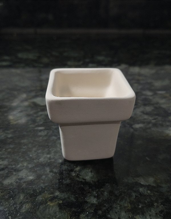 VASO QUADRADO BORDA ( M)