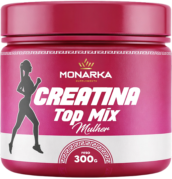 Creatina Monohidratada Topmix Mulher - Pote de 300g