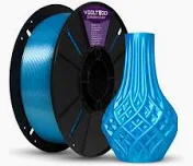 Filamento PLA  Azul Sky V-Silk - Voolt3D - 1KG