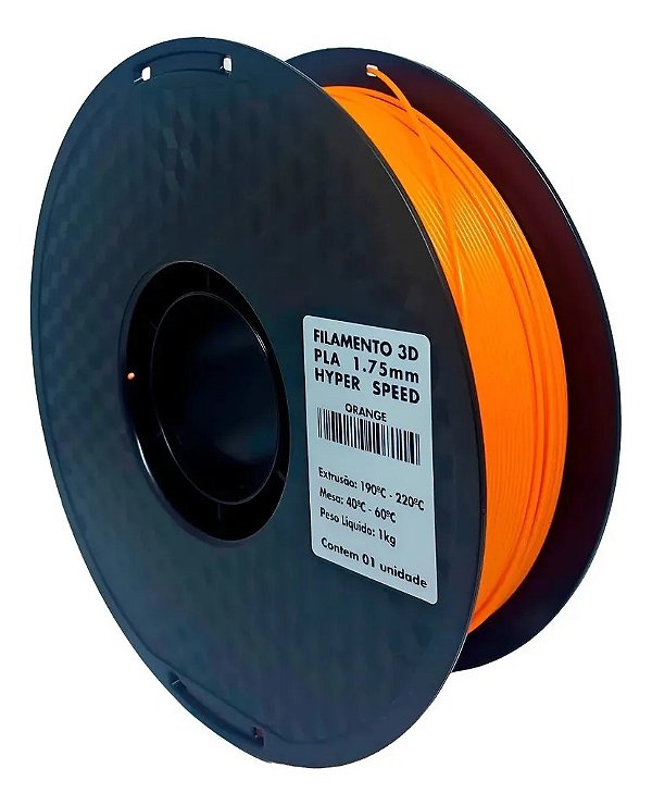 Filamento PETG Laranja - Masterprint - 1KG