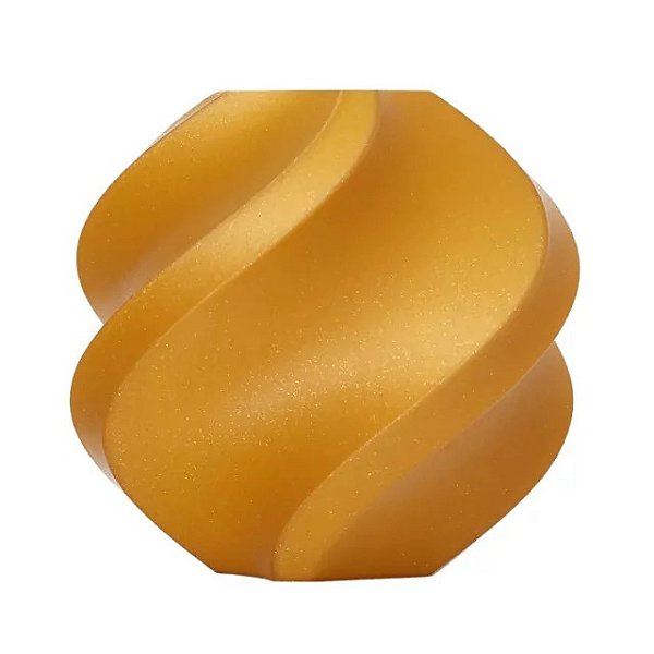 Filamento PLA Sparkle Dourado com Carretel Reutilizável - Bambu Lab - 1Kg