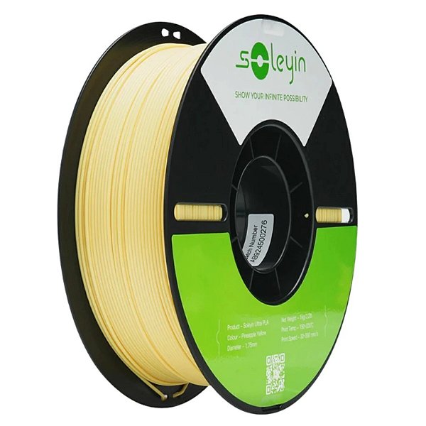 Filamento PLA Amarelo Abacaxi - Creality Soleyin