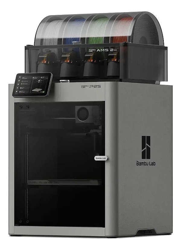 Impressora 3D Bambu Lab P2S 220V + AMS 2 Pro Combo
