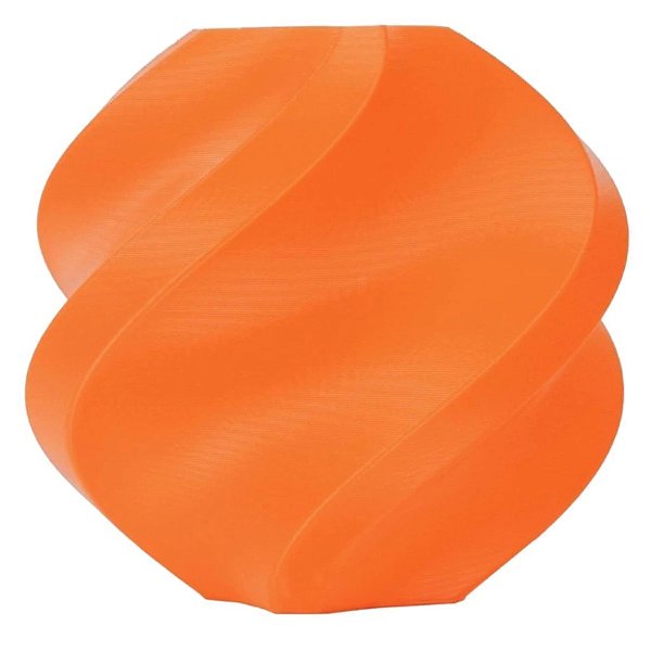 Refil - Filamento PLA Laranja - Sem Carretel - Bambu Lab - 1Kg
