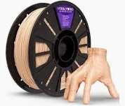 Filamento PLA Bege Caucasiano Velvet - Voolt3D - 1Kg