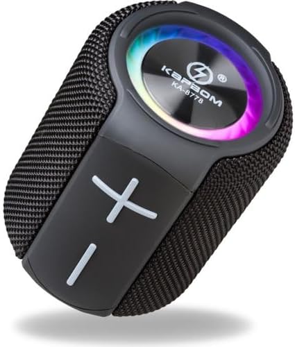 Caixa De Som Bluetooth Premium Kapbom A Prova D'Água Led U / VARIADA