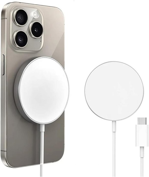 Carregador Magnético MagSafe Por Indução Com Cabo Para IPhone U / UNICA