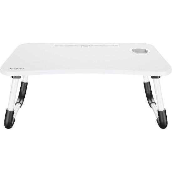 Mesa para Notebook Portátil Fortrek Lapdesk com Gaveta Embutida Branco
