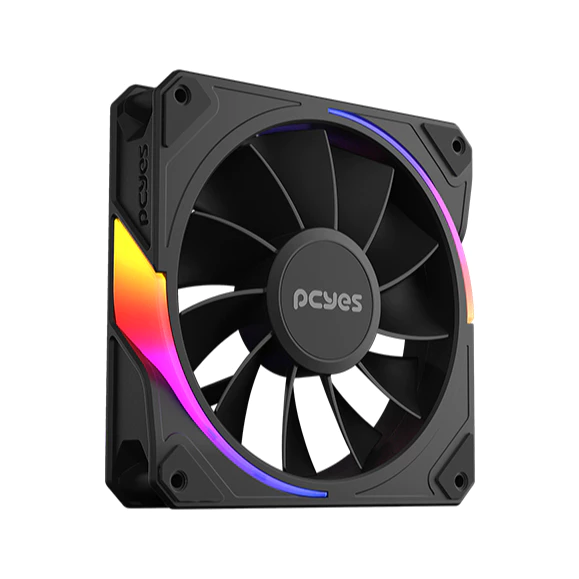 Kit 3 Cooler Fan Ventoinha Reverso ARGB 5V 2200RPM PC Gamer SANGUE FRIO 3 60CFM 4 Pinos PWM 120mm