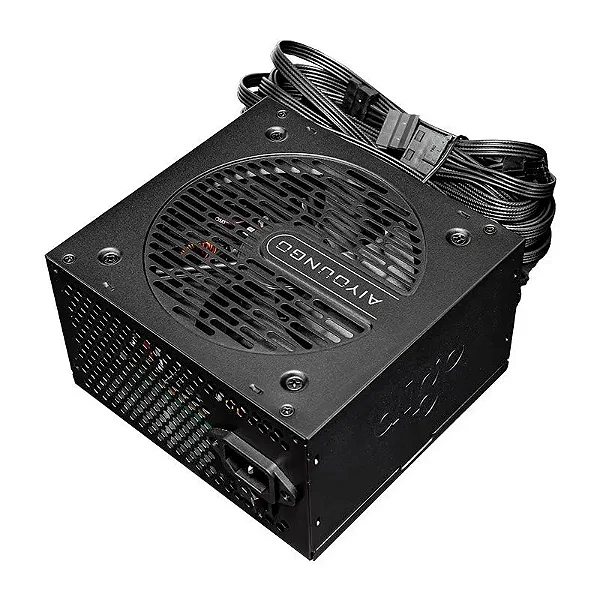 Fonte Aigo ATX 750W 80 Plus Bronze AT750 Preta