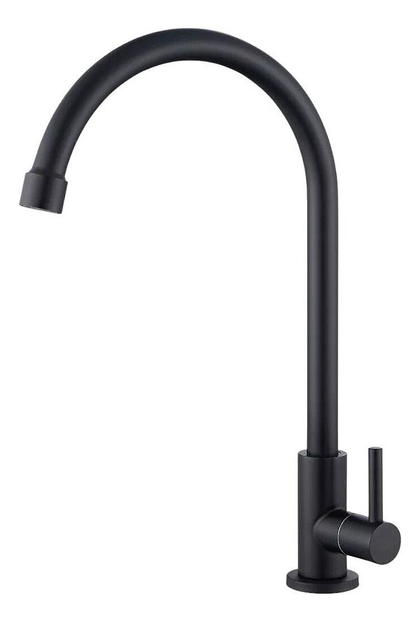 Dctf6603p Torneira Cozinha Mesa AÇo Inox Preto Fosco