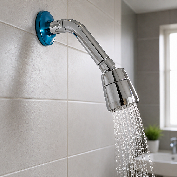 Ducha Chuveiro Para Banheiro Articulado Com Braço Cromado De Parede Luxo