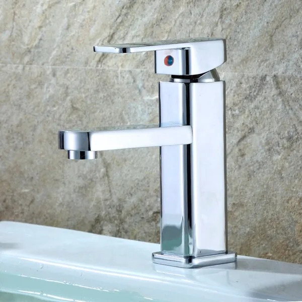 Torneira Monocomando para Banheiro em Aço Inox Quente e Frio