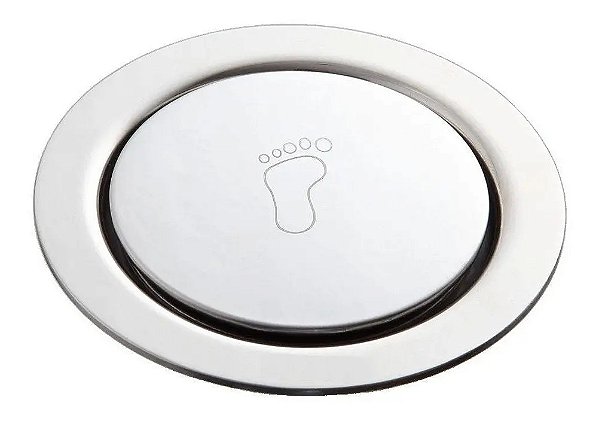 Ralo Click Redondo 150x150mm Cromado