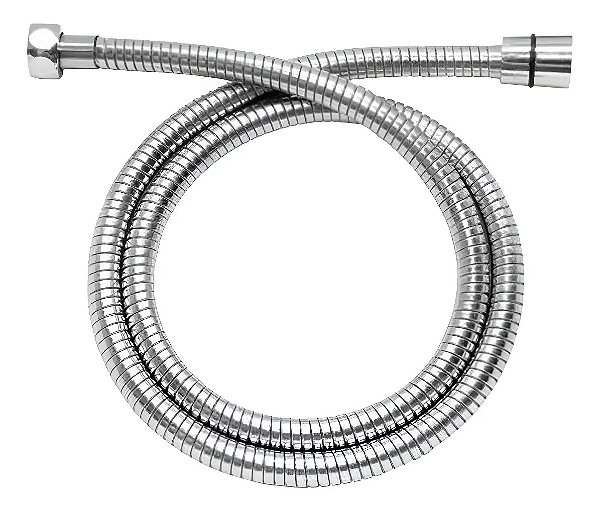 Engate Mangueira FlexÍvel Para Ducha HigiÊnica 1,20cm Cromado