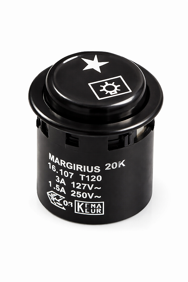 Interruptor Duplo Fogão Electrolux 64503012 Original FC4CB FC4CS FC5CB FC5CS