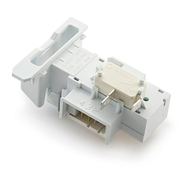 Dispositivo Trava Tampa Lavadora Electrolux LT12F LT15F LTE09 - Cód. 64287508 / 41015611 | SKU 104714