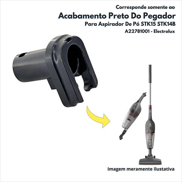Acabamento Preto Pegador - Cód. A22781001 | SKU 103798