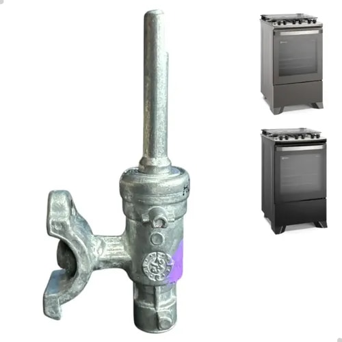 Registro de Gás 30 S e 5P ZK P FSTN para Fogão Electrolux/Continental - Cód. A23019512 | SKU AS0549