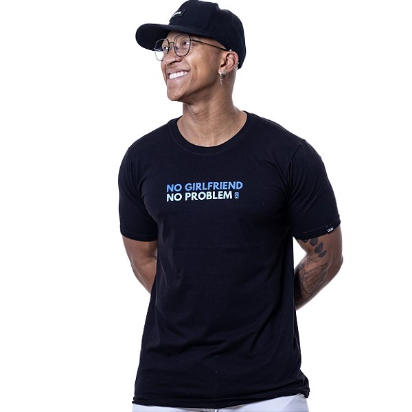 Camiseta No Problem Preto