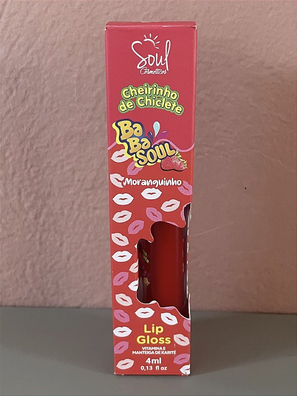 Gloss Labial Moranguinho Ba Ba Soul 44ml