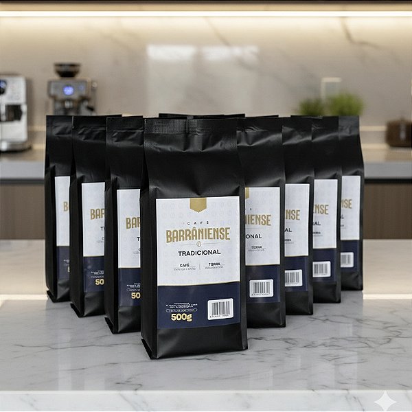 Kit 10 Pacotes Café Tradicional 500g Torra Média/Escura