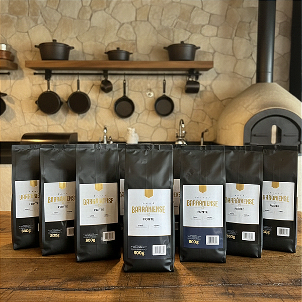 Kit 10 Pacotes Café Forte Torra Escura 500g Moído