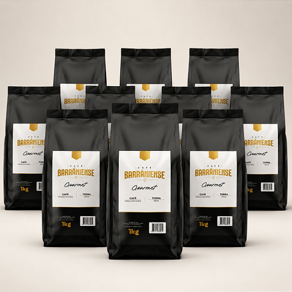 10kg Café Gourmet Grãos Torra Média
