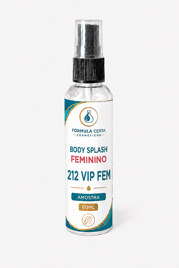BODY SPLASH FEMININO 212 VIP FEM 60ML